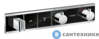 картинка Термостат Hansgrohe 15355600 ReinSelect (внешняя монтажная часть)