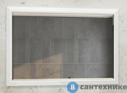 картинка Зеркало Comforty Империя-120 белый глянец