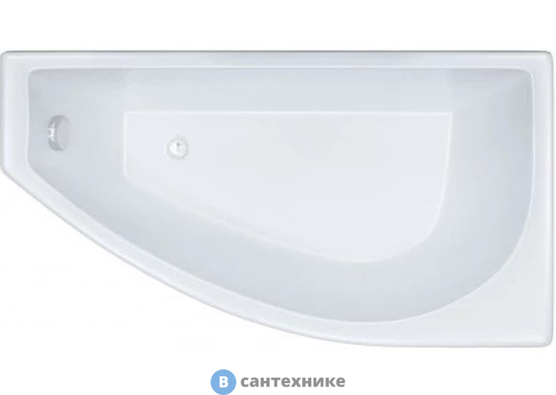 Акриловая ванна Тритон БЕЛЛА 140х76 левая без каркаса (V03O)