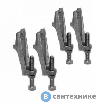 картинка Ножка Универсал (Новокузнецк) для ванны чугунной регулируемая (1 шт)