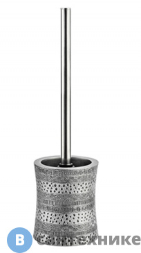 картинка Щетка для унитаза WasserKRAFT Salm K-7627 металл, хромоникелевое покрытие, полирезин