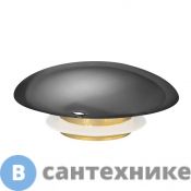 Накладка на слив для раковины ABBER AC0014GS серебро, керамика