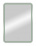 Зеркало-шкаф Art & MAX PLATINO AM-Pla-600-800-1D-L-DS-F с подсветкой