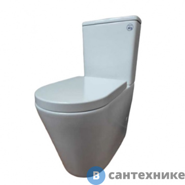 картинка Унитаз-компакт Bolu Murcia BL-34A2125 T безободковый с микролифтом