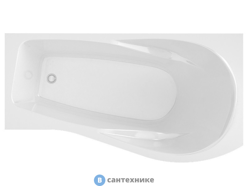 Ванна акриловая Timo VINO1590R (1500*900*660), без каркаса и сифона
