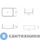 картинка Раковина AXA Cosa 8621010 накладная прямоугольная 600х450х160 мм, Sahara Matt