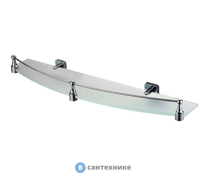 Полка WasserKRAFT Dill K-3944 стеклянная