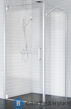 картинка Душевой уголок BelBagno MARMI-AH-1-90/100-C-Cr 900x1000x1950, без поддона
