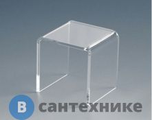 Стул для душевой кабины Deto (плексиглас) (40х30х27 см)