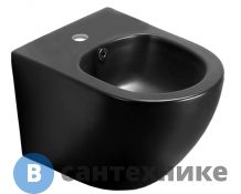 Биде AZARIO Grado AZ-0046-BN SP подвесное, чёрный матовый 480*370*325