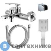 Смеситель AZARIO REULEAUX AZ-VWF238296C для ванны и душа с полным душевым набором, хром