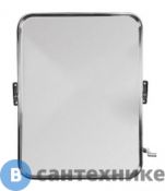 Зеркало Aquanika АКВ-68 для ММГ с регулиремым углом наклона O 18 без крепежа /60 х 80/ (нержавеющая сталь)