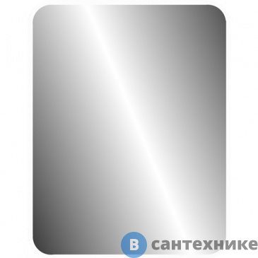 картинка Зеркало Континент Сидней белое 600х800 в МДФ раме (Б202)