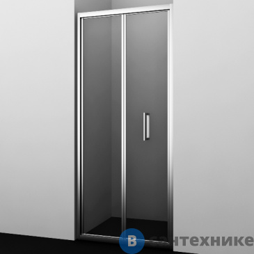 картинка Душевая дверь WasserKRAFT Weser 78F12 (1000x2000)