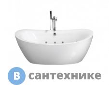 Ванна акриловая Frank F162 гидромассажная