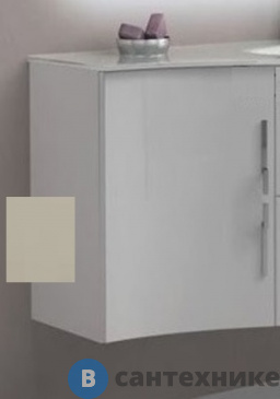 картинка Шкафчик Cezares STING 44769 подвесной под раковину с одной распашной дверцей, реверсивный, Grigio natura, 34x52x55