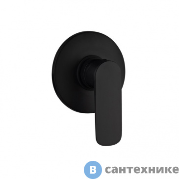 картинка Cмеситель Paini 09YO690 Nove для душа встраиваемый, чёрный