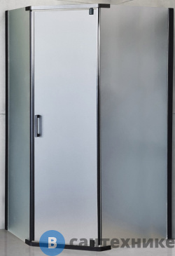 картинка Душевой уголок Royal Bath RB 1210TR-C-BL 100х120х185 (матовое) (RB1210TR-C-BL), без поддона