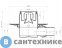 картинка Душевой трап Pestan Confluo Standard Dry 1 13000015 100х100 мм точечный, с сухим затвором, металл с перфорацией Tide (Волна), без рамки, покрытие хром