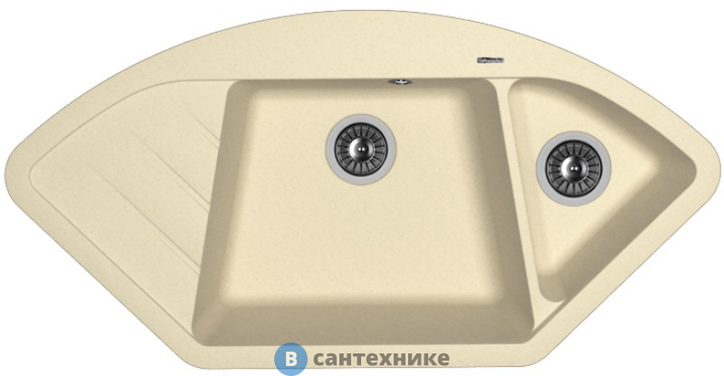 Кухонная мойка FLORENTINA Веста, шампань FS (20.285.E1005.202)