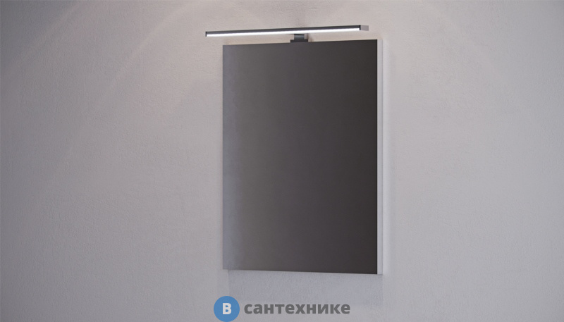 Зеркало Velvex Klaufs 60 с LED светильником (zkKLA.60-14)