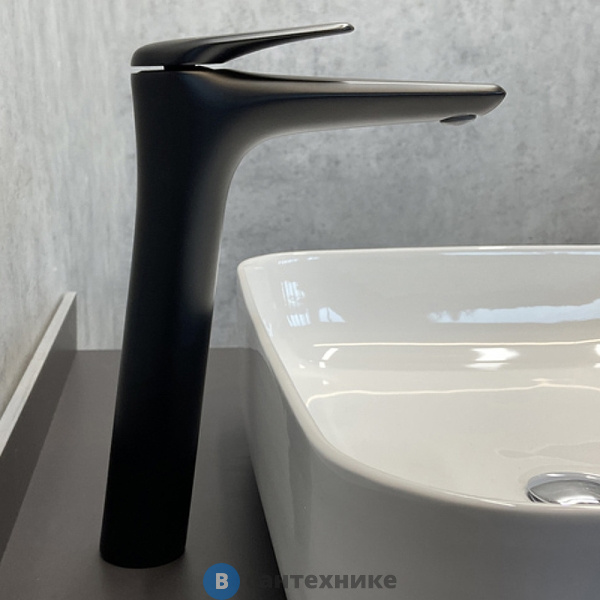 Смеситель Comforty FC074B-CMT для раковины, чёрный матовый