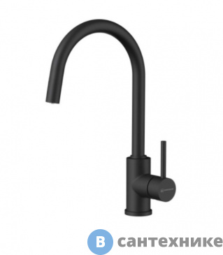 картинка Смеситель OMOIKIRI Shinagawa 2 Plus-GB графит (4994340)