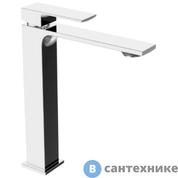 картинка Смеситель Orange Lutz M04-121cr однозахватный для накладной раковины