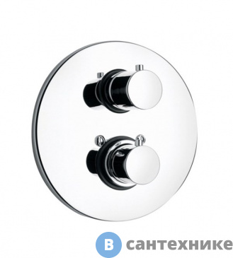 картинка Смеситель Paini 78CR690TH Cox для душа с термостатом встраиваемый, хром