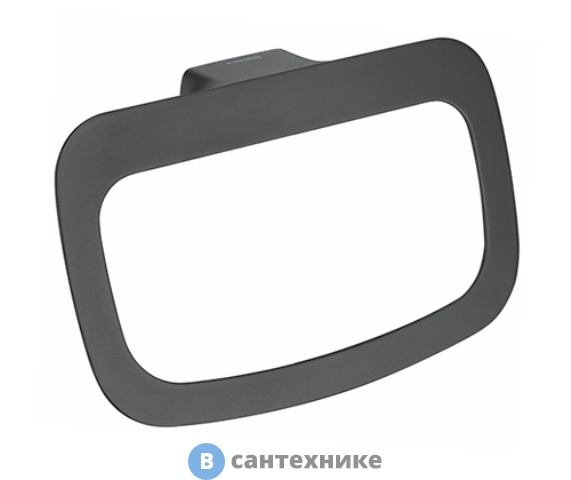 Держатель полотенец WasserKRAFT Elbe K-7260 кольцо металл, PVD покрытие