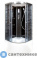 картинка Душевая кабина Deto BM4510 с электрикой Black (100х100х220 см)