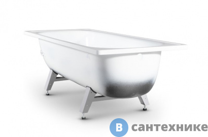 картинка Ванна ВИЗ Antika 1600х700 с ножками (A-60001)