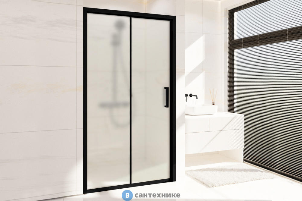 Душевая дверь Royal Bath ACCORD RB HS-C-BL 115x200 (матовое) (RB115HS-C-BL)