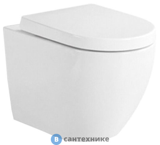 Унитаз Grossman GR-4411S (560*360*350) подвесной с тонкой крышкой