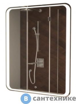 картинка Зеркало с подсветкой Art & MAX Elegant 700x800 AM-Ele-700-800-DS-F