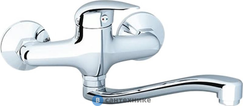 Смеситель Ravak SN 041.00/150 для умывальника настенный (X070008)