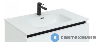 картинка Раковина-столешница Flat 80 Aquanet (254364)