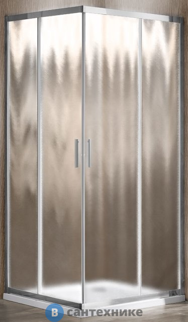 Душевой уголок Vincea Garda VSS-1G8090CH, 900*800, хром, стекло шиншилла, без поддона