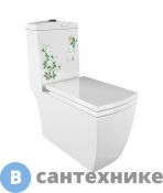 Унитаз с бачком Arcus 050 моноблок белый SY (без сиденья)