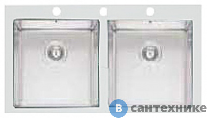 картинка Кухонная мойка IMENZA Euphoria 2B 2D X50 2B 1D (100x52) белая (IV2021500)