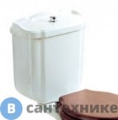 Бачок GLOBO Paestum для моноблока PA003/PA004, 36*17*н47см, без механизма слива, подвод справа снизу, цвет: белый (PA012.BI)