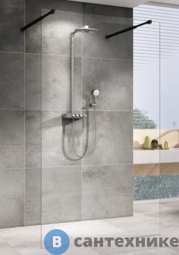 картинка Душевая перегородка ABBER Immer Offen AG68120B8 120*200