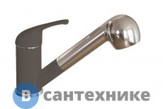 Смеситель Dr. Gans СОНАТА Черный для кухни (319.04L.1223.407)