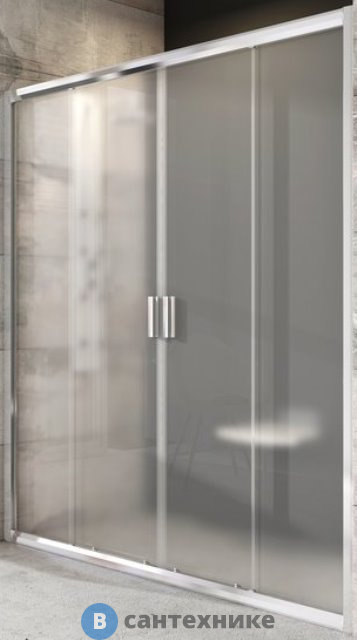 Душевая дверь Ravak Blix BLDP4-120 блестящий + Грапе (0YVG0C00ZG)