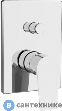 картинка Смеситель Aquanet AF330-51С Static, встраиваемый с перекл., хром (237448)