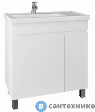 картинка Тумба под раковину СанТа Марс 80 П напол. (ум. Фостер 80 П) (700217)