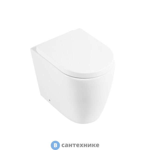 Унитаз BelBagno MARINO BB105CBR приставной, безободковый без сиденья