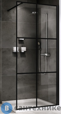 картинка Душевая перегородка ABBER Immer Offen AG62090B