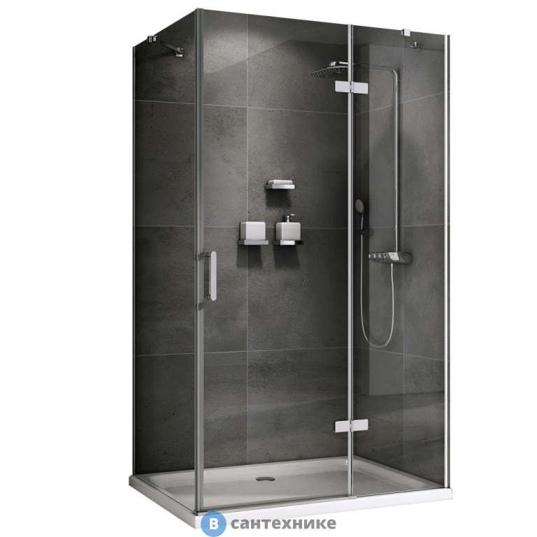 Душевой уголок ABBER Zart AG08090-S91 90*90*195, без поддона