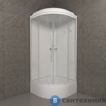 картинка Душевая кабина Тритон Ультра 90*90 В (сифон D50) (DK321)